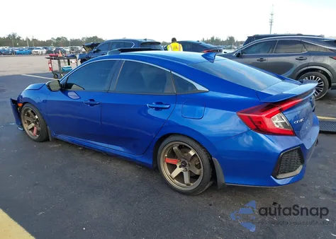 2018 Honda Civic Si from USA, damaged, VIN 2HGFC1E56JH704584